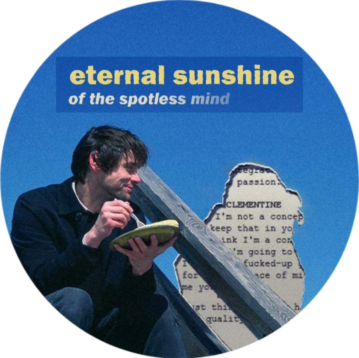 Eternal sunshine of the spotless mind Button Pin