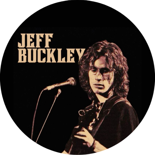 Jeff Buckley Button Pin