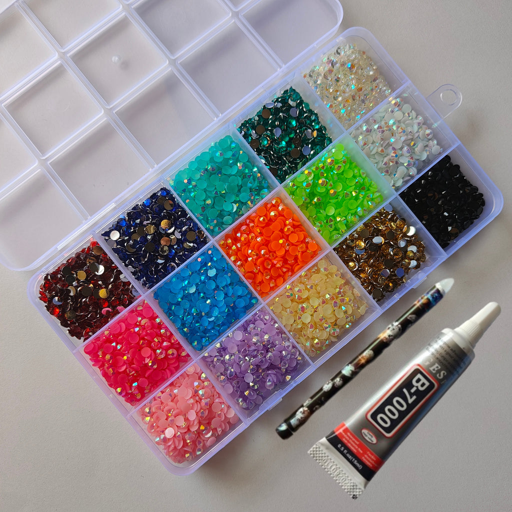 Bedazziling kit 15 colors