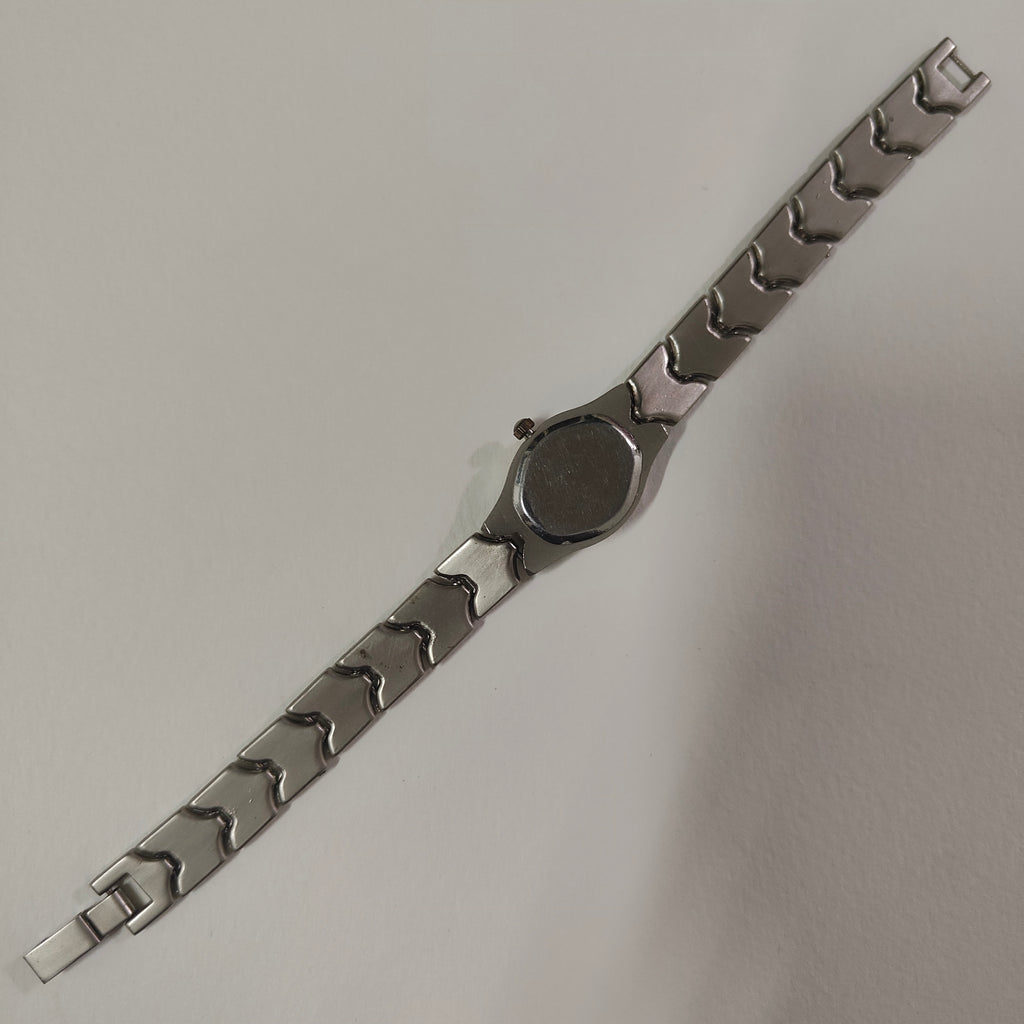 Mix Metal Flowers Watch