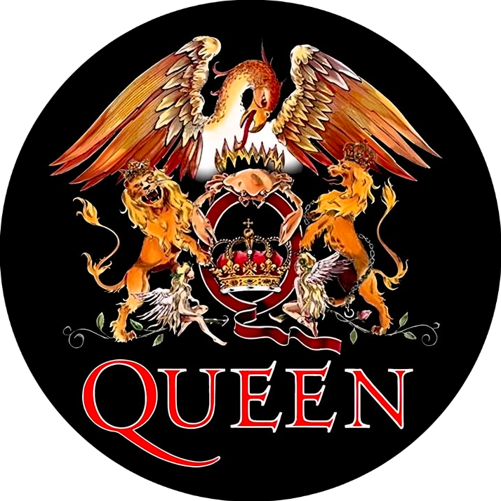 Queen Button Pin