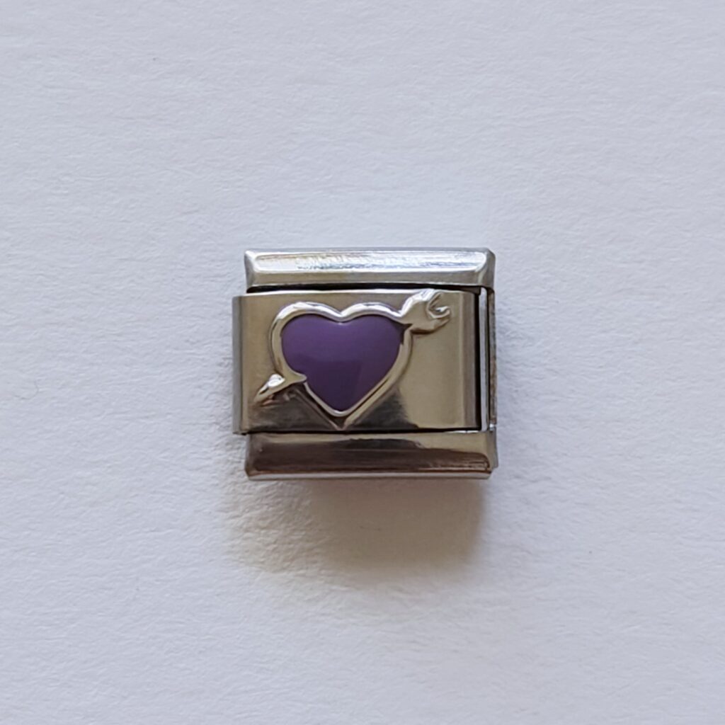 Purple Heart Charm