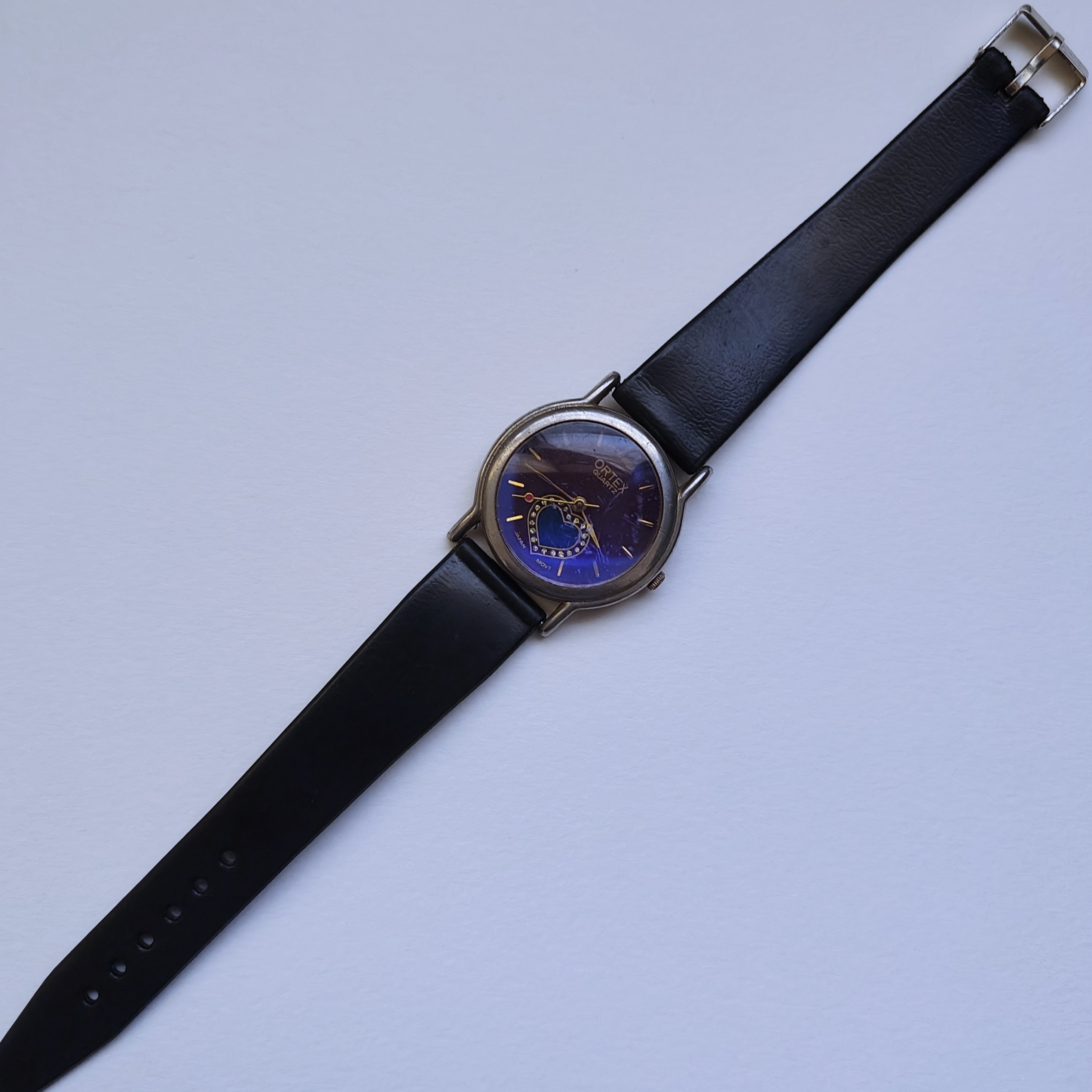 Blue Hues Rubber Watch -not working