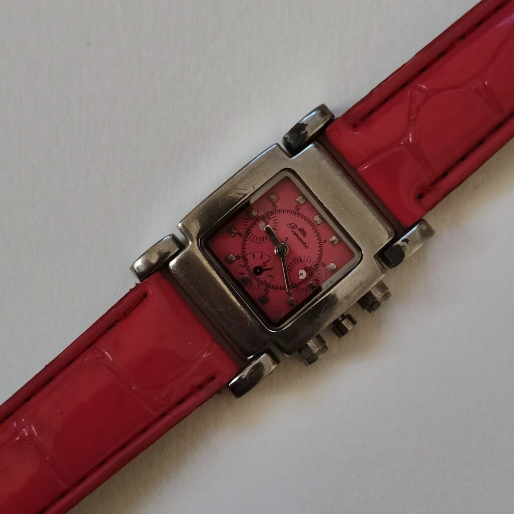 Red Leather Watch