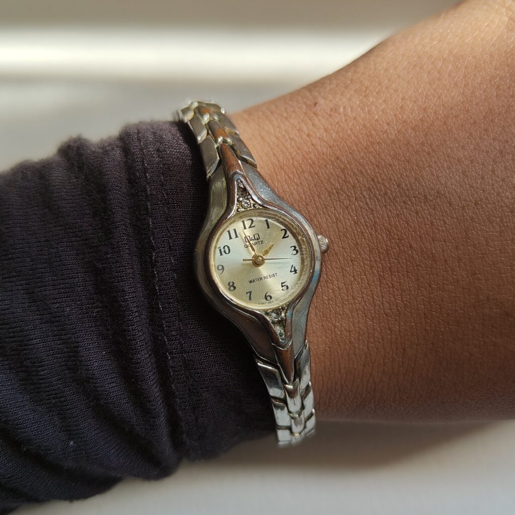 Silver Dainty Watch