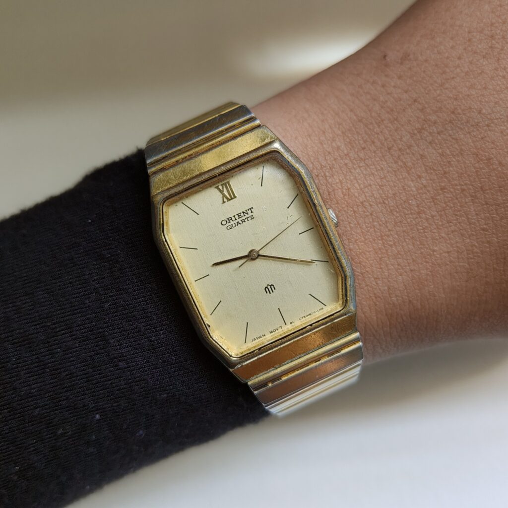 Vintage Rectangular Orient Watch