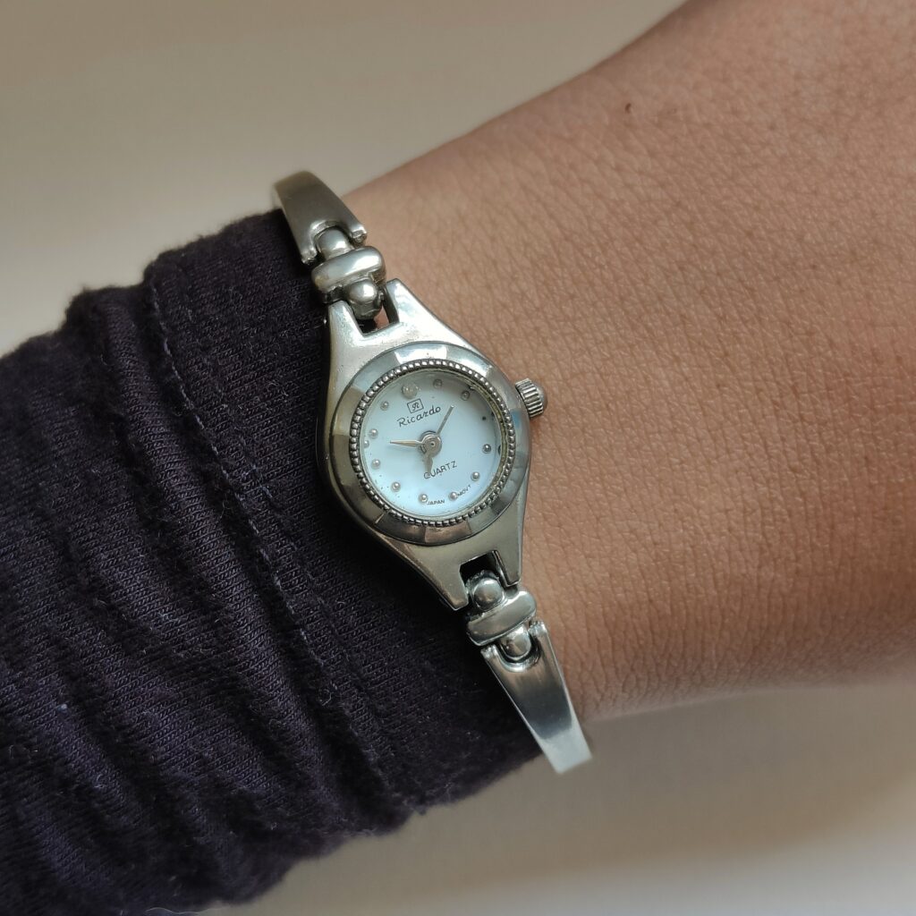 Minimalist Dainty Silver Watch -not Working