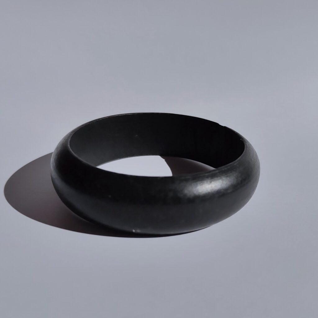 Black Wood Bangle