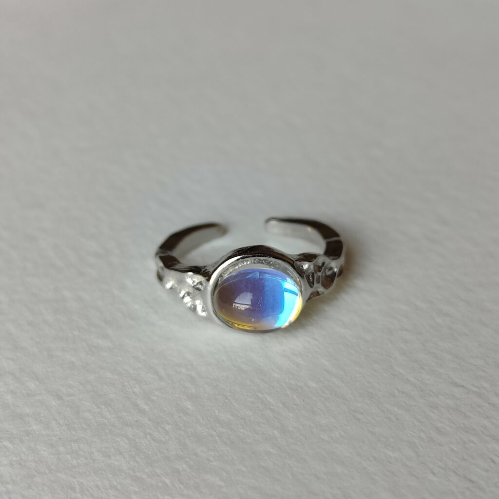 Dainty Opal Ring