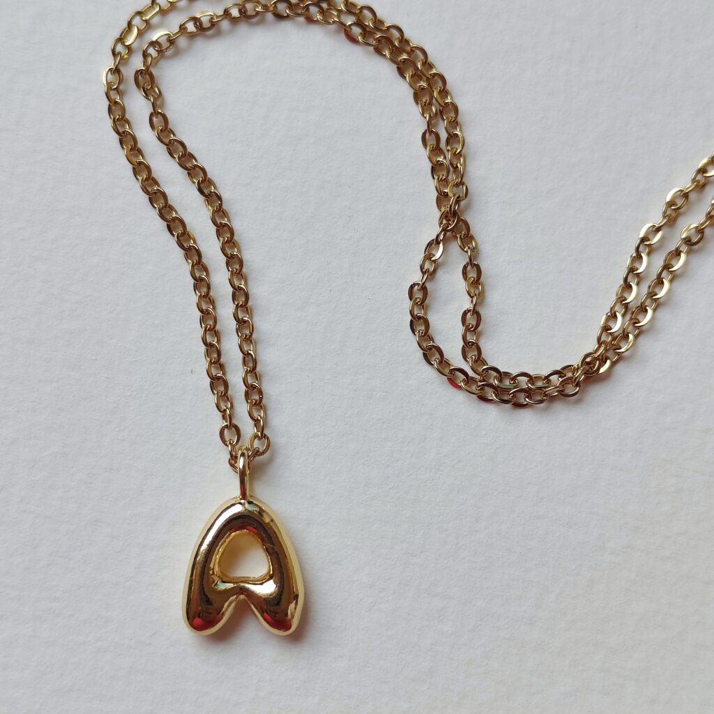 A Initial Necklace